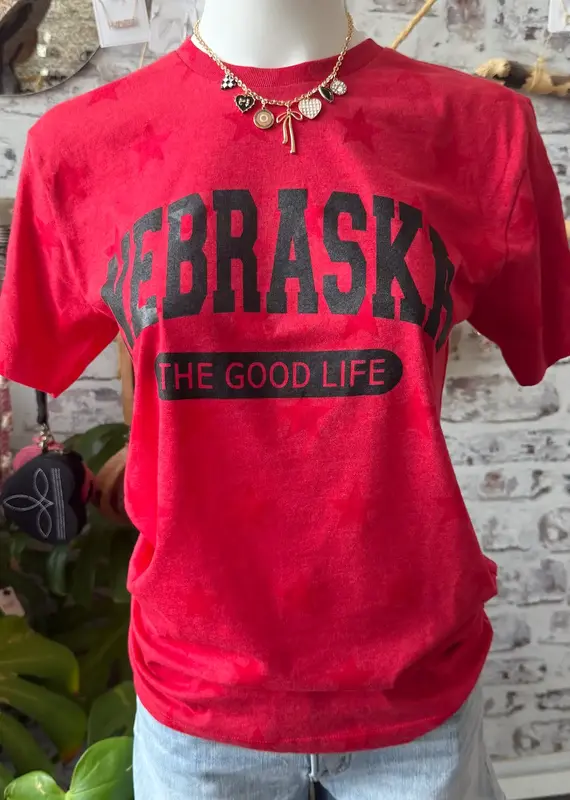 509 Broadway Nebraska The Good Life Star Tee