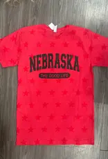 509 Broadway Nebraska The Good Life Star Tee