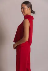 509 Broadway P. Cill Butter Modal Cowl Neck Top