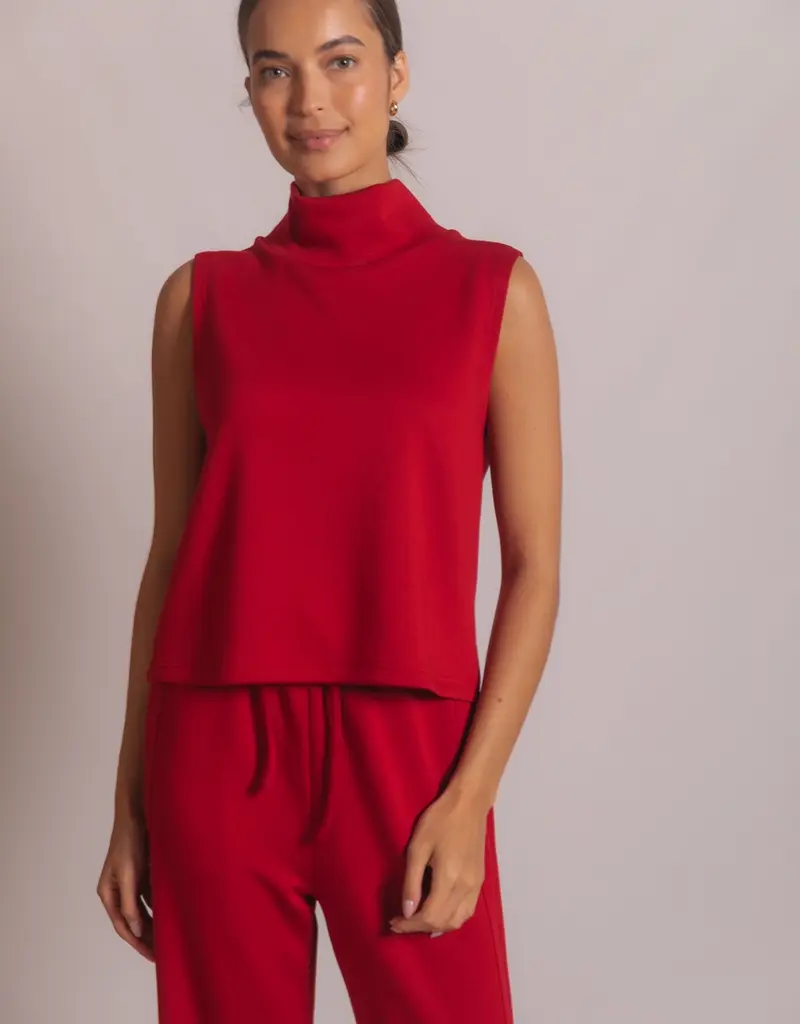 509 Broadway P. Cill Butter Modal Cowl Neck Top