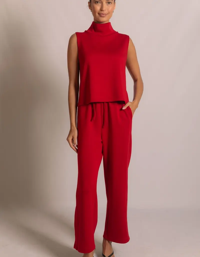 509 Broadway P. Cill Butter Modal Cowl Neck Top