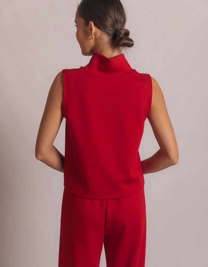 509 Broadway P. Cill Butter Modal Cowl Neck Top