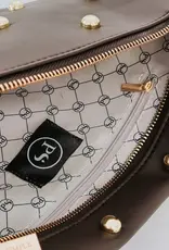 509 Broadway Chic Gold Studded Westlyn Bum Bag