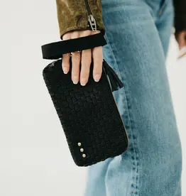 509 Broadway Emma Woven Clutch