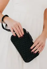 509 Broadway Emma Woven Clutch