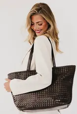 509 Broadway Woven Tiffany Organizer Tote Bag