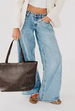 509 Broadway Woven Tiffany Organizer Tote Bag