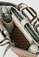 509 Broadway Woven Tiffany Organizer Tote Bag
