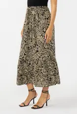 509 Broadway Ruffle Maxi Skirt
