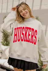 509 Broadway Nebraska Tall Boy Reversible Mock Neck