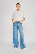509 Broadway Short Sleeve Sweater Top