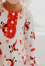 509 Broadway Girls Santa Lounge Gown