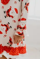 509 Broadway Girls Santa Lounge Gown