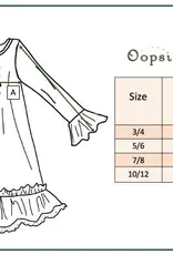 509 Broadway Girls Santa Lounge Gown