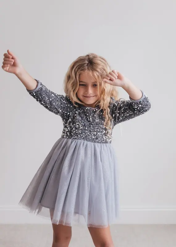 509 Broadway Girls Sequin Dress