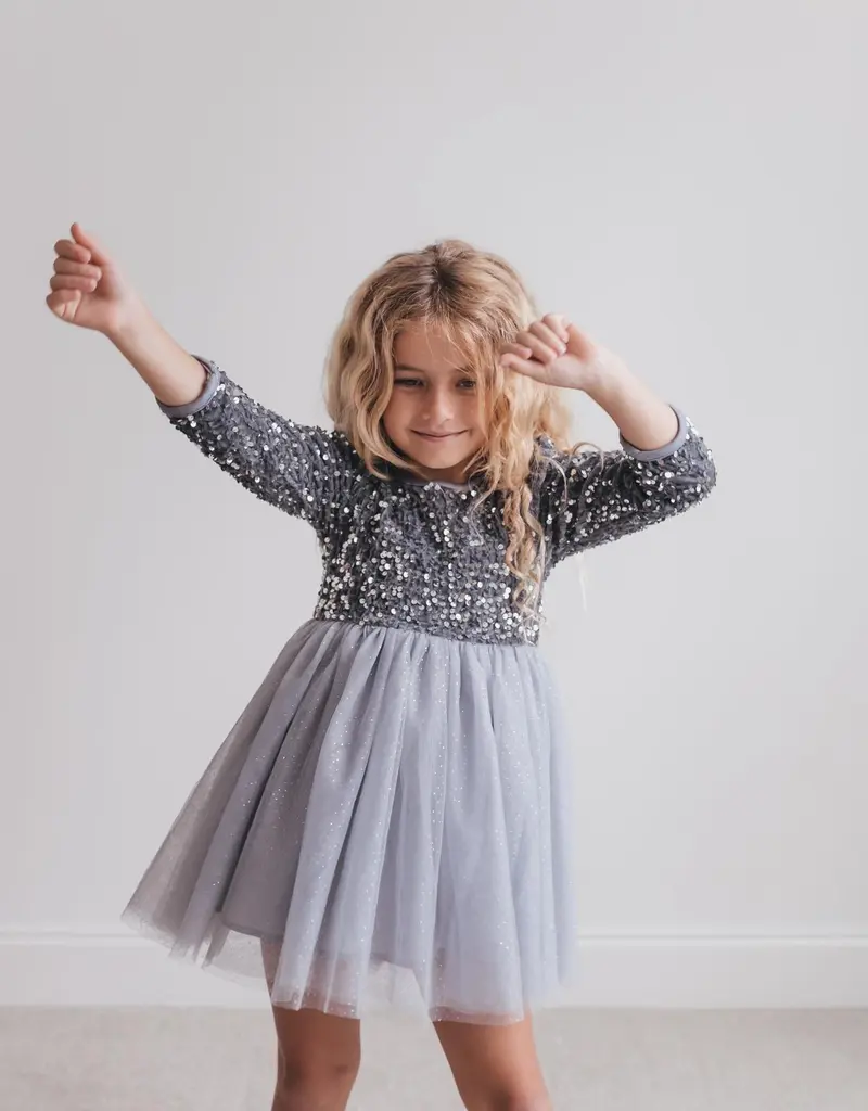 509 Broadway Girls Sequin Dress
