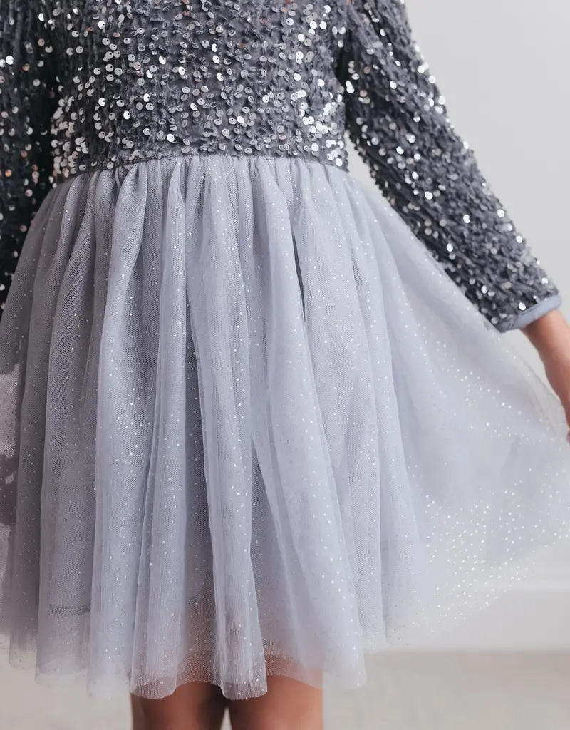 509 Broadway Girls Sequin Dress