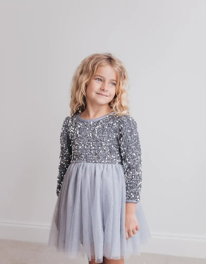 509 Broadway Girls Sequin Dress