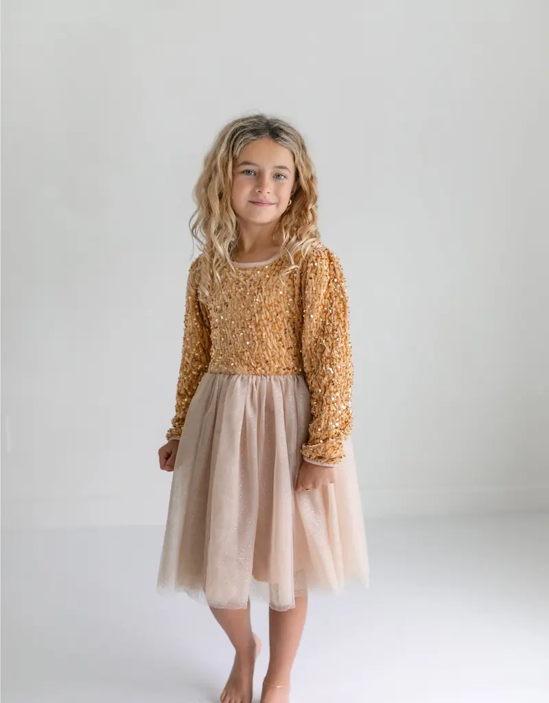 509 Broadway Girls Sequin Dress