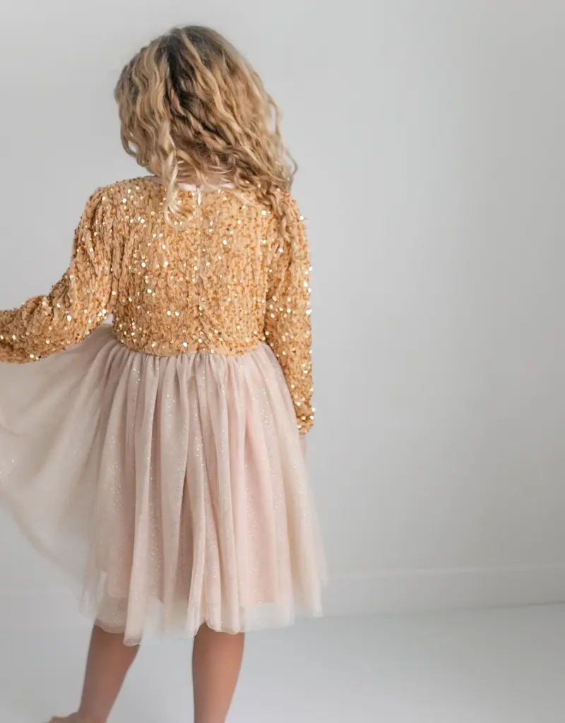 509 Broadway Girls Sequin Dress
