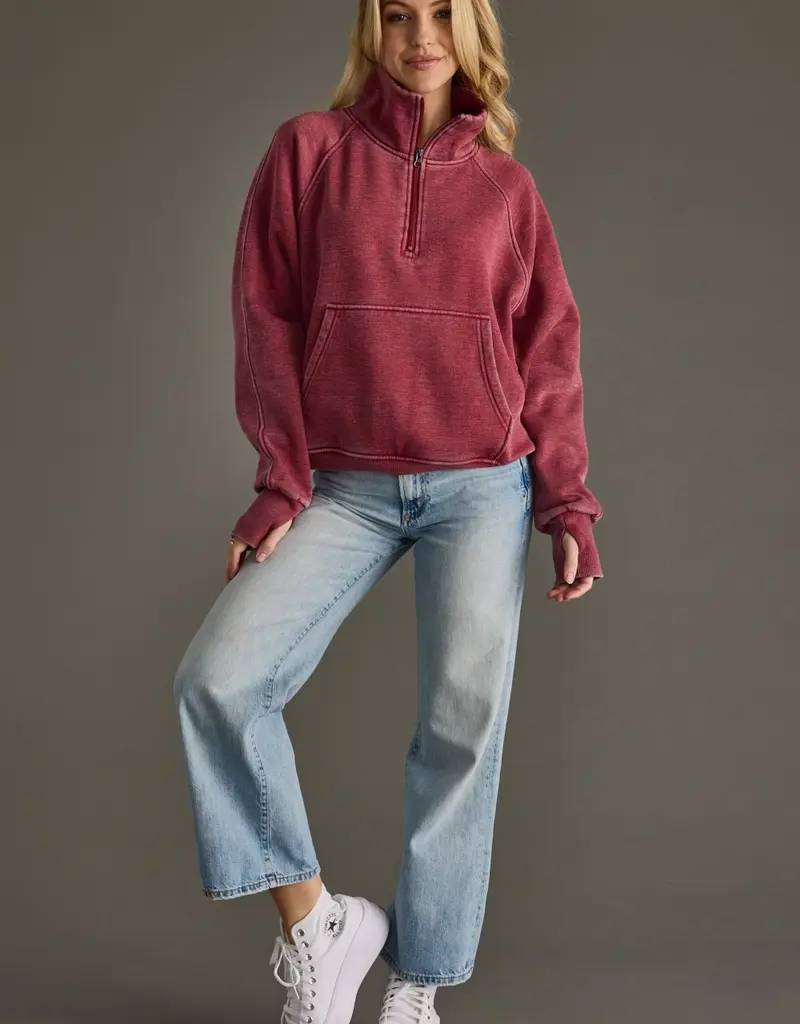 509 Broadway Quarter Zip Sweatshirt