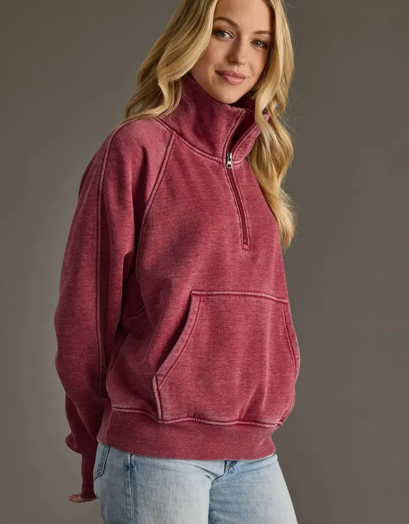 509 Broadway Quarter Zip Sweatshirt
