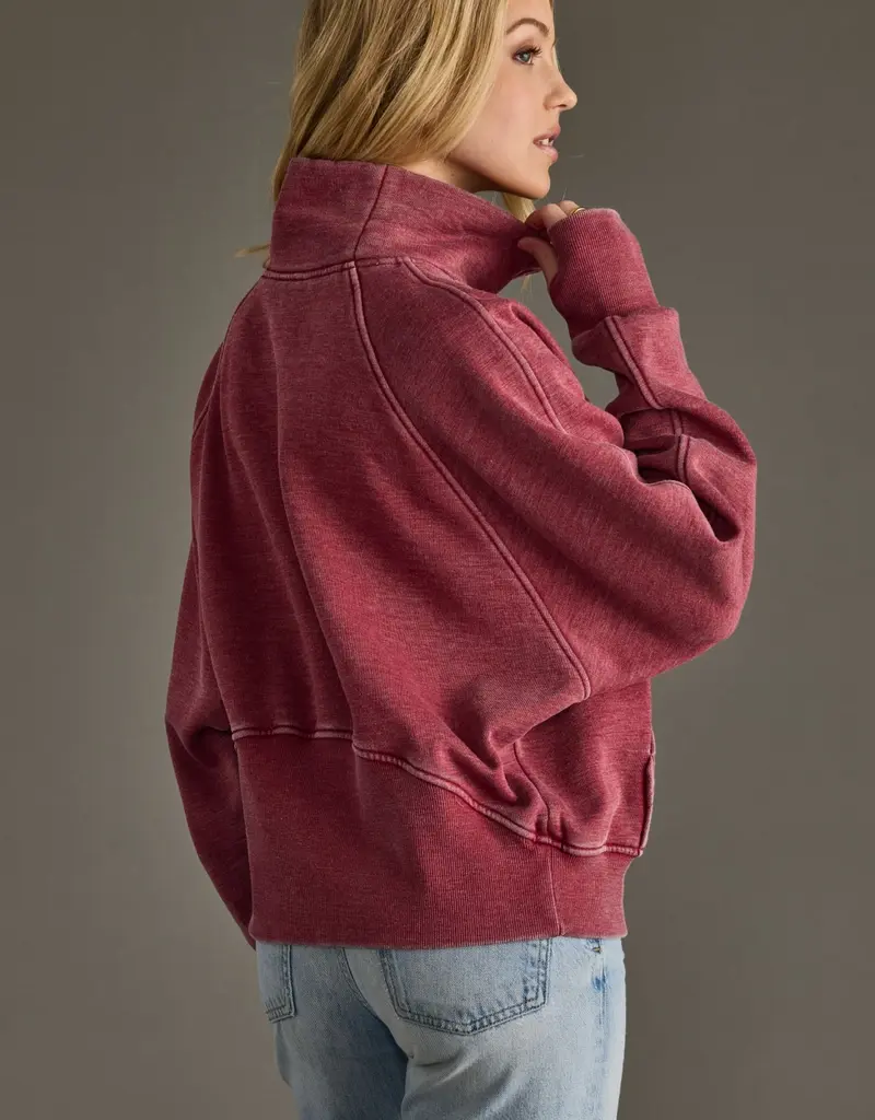 509 Broadway Quarter Zip Sweatshirt