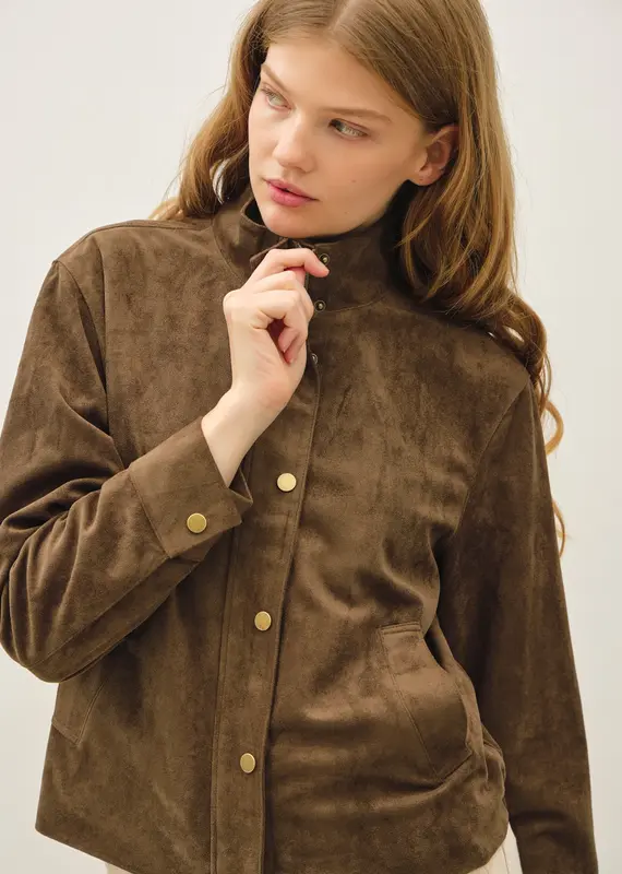 509 Broadway Suede Lightweight Jacket