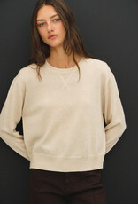 509 Broadway Crewneck Crop Sweater