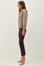 509 Broadway Deep V Lightweight Sweater