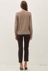 509 Broadway Deep V Lightweight Sweater