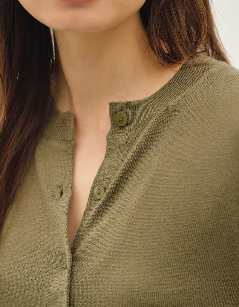 509 Broadway Classic Cut Button Down Cardigan