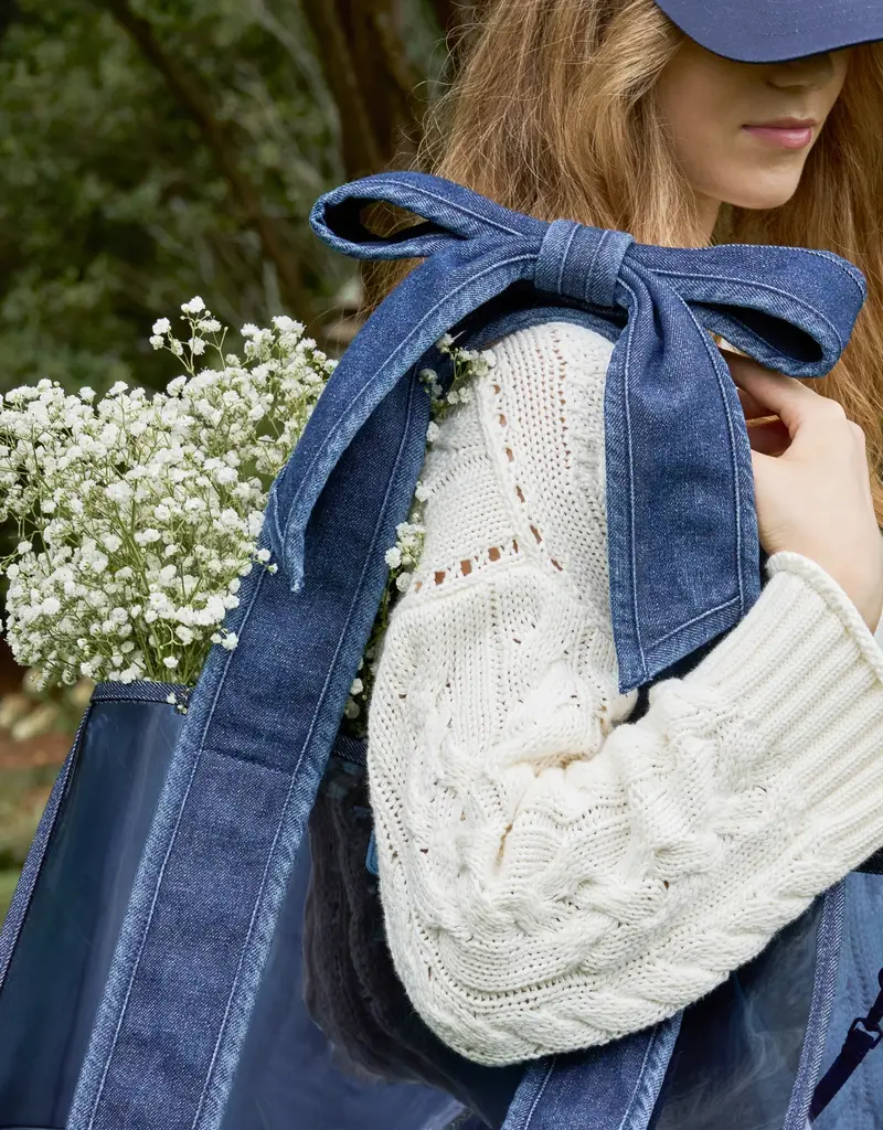 Case Mate Case-Mate Denim Bow Jelly Tote Bag
