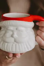 Sweet Water Decor Red Santa Coffee Mug