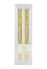 Sweet Water Decor Gold Metal Pen Set