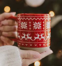 Sweet Water Decor Red Sweater Coffee Mug