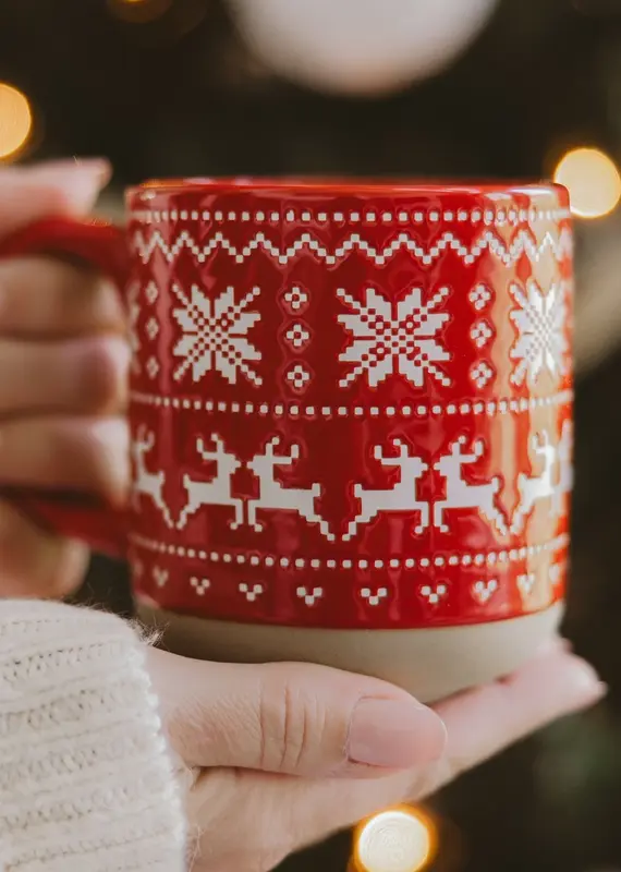 Sweet Water Decor Red Sweater Coffee Mug