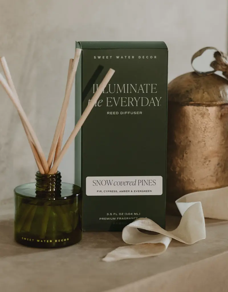Sweet Water Decor Reed Diffuser |Snow Covered Pines|