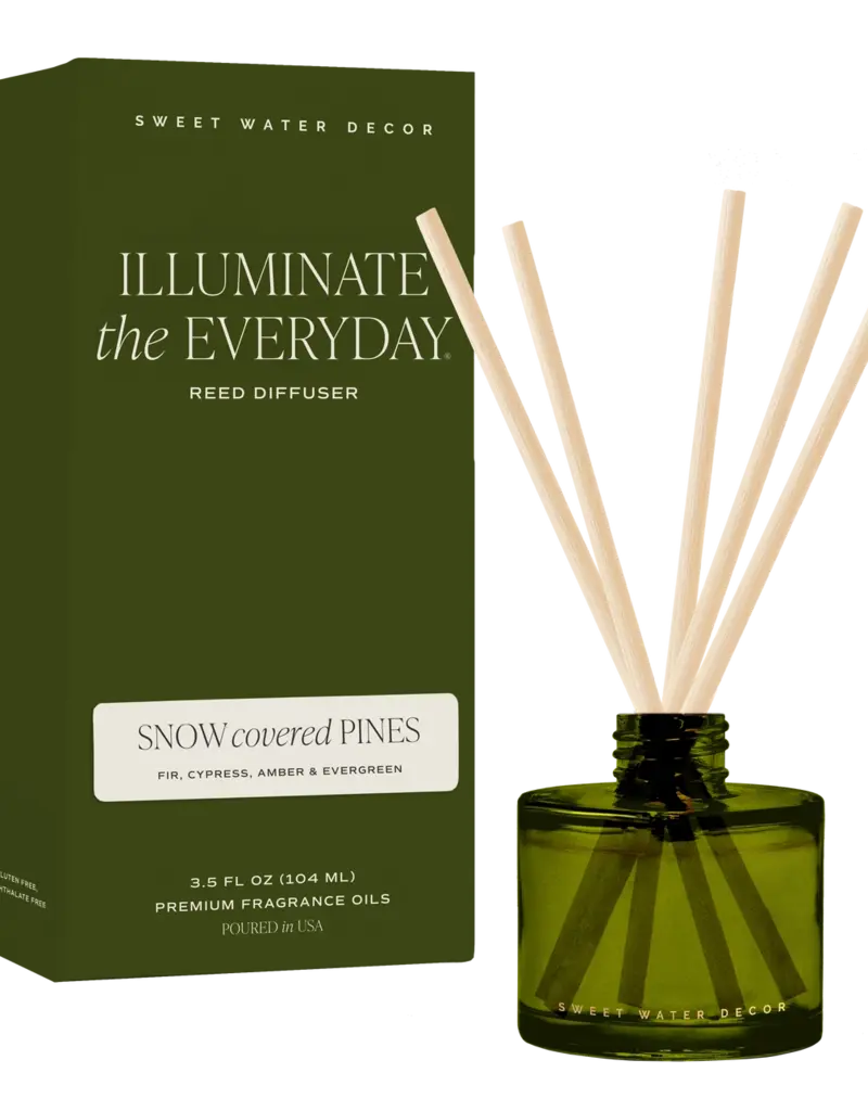 Sweet Water Decor Reed Diffuser |Snow Covered Pines|
