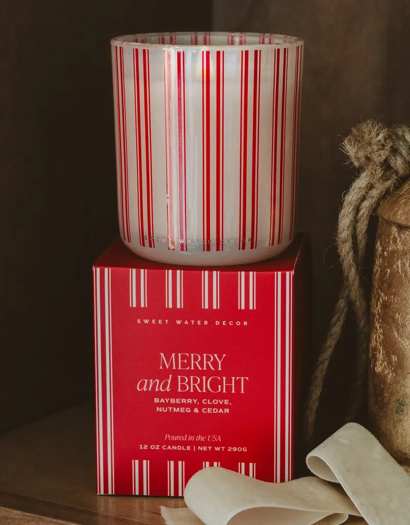 Sweet Water Decor Merry & Bright Soy Candle
