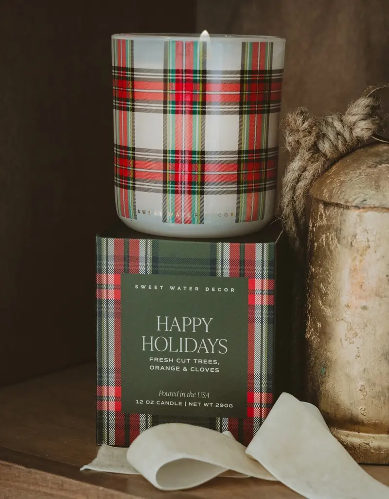 Sweet Water Decor Happy Holiday Soy Candle