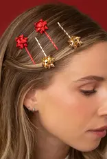 Kitsch Gift Bow Bobby Pins Set