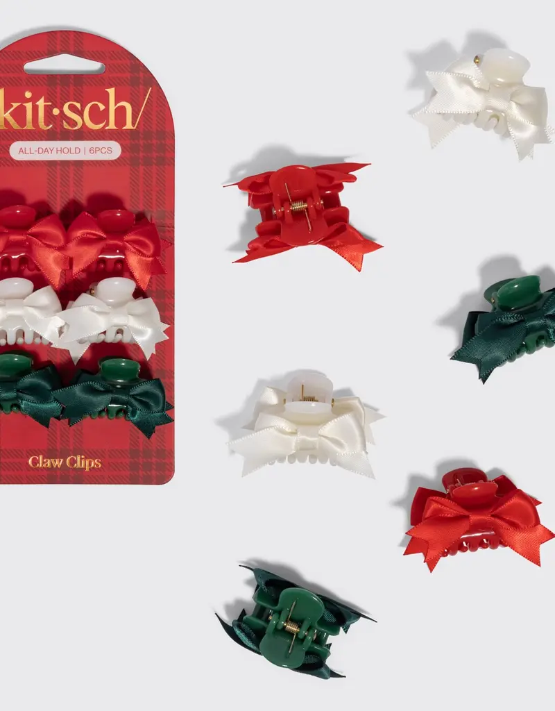 Kitsch Mini Claw Clip Set Holiday