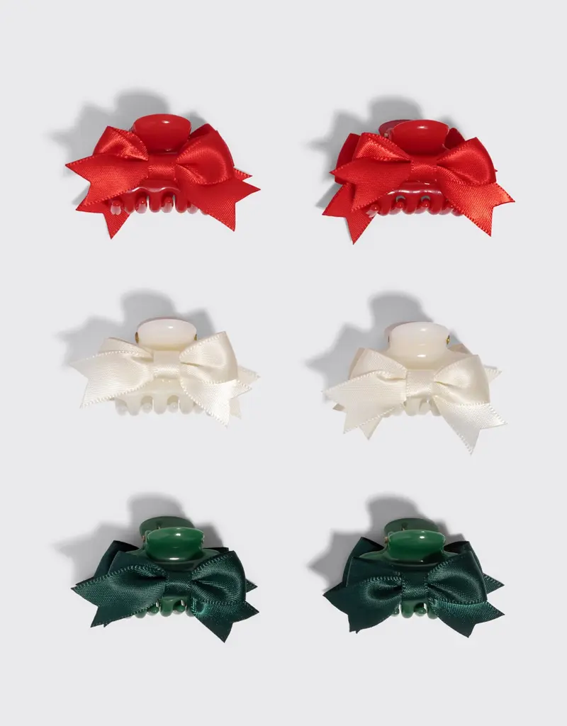 Kitsch Mini Claw Clip Set Holiday