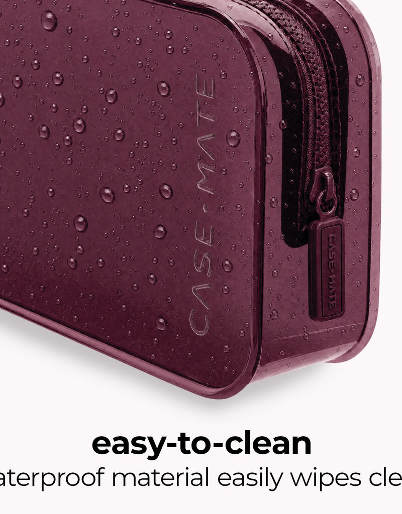 Case Mate Jelly Makeup Bag – Waterproof Cosmetic Pouch