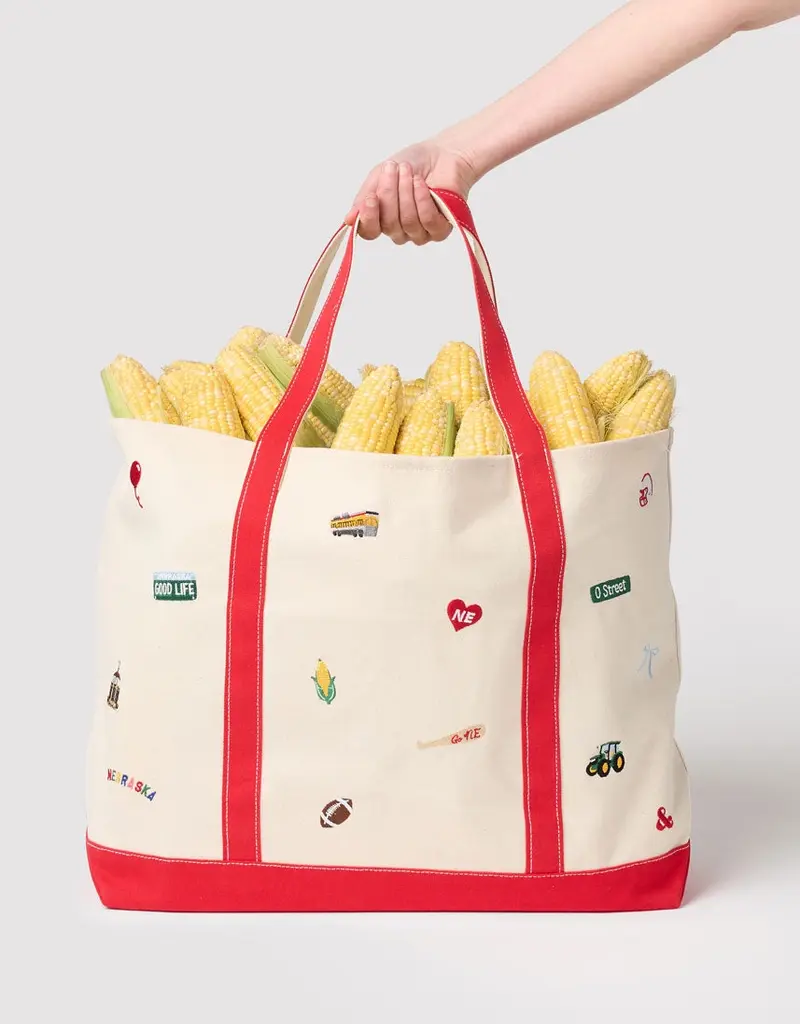 509 Broadway Nebraska Icons Tote