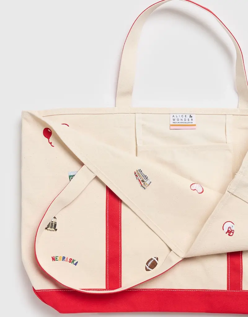 509 Broadway Nebraska Icons Tote