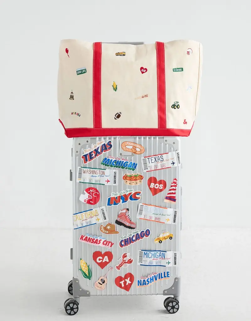 509 Broadway Nebraska Icons Tote
