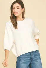 509 Broadway Soft Knit S/S Sweater