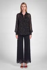 509 Broadway Star Pattern Blouse